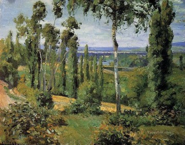 Camille Pissarro Painting - El campo en las proximidades de Conflans Saint Honorine 1874 Camille Pissarro.
